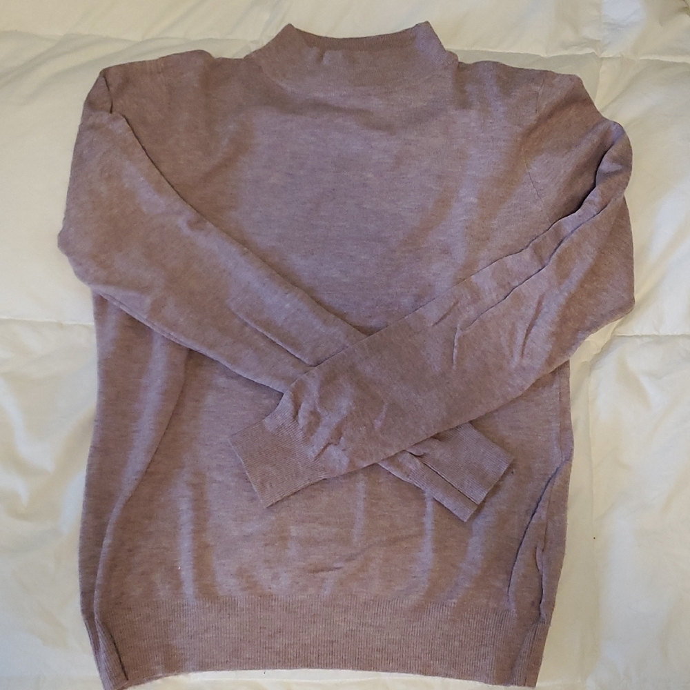 Purple Long Sleeve Sweater